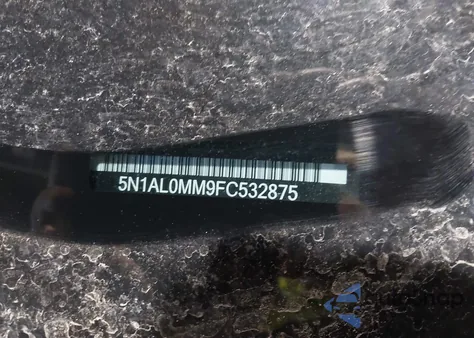 2015 Infiniti Qx60 from USA, damaged, VIN 5N1AL0MM9FC532875